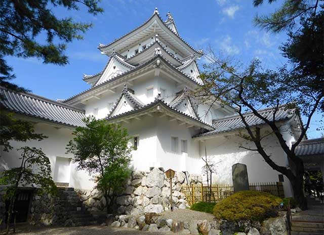 大垣城(岐阜県)の外観復元天守