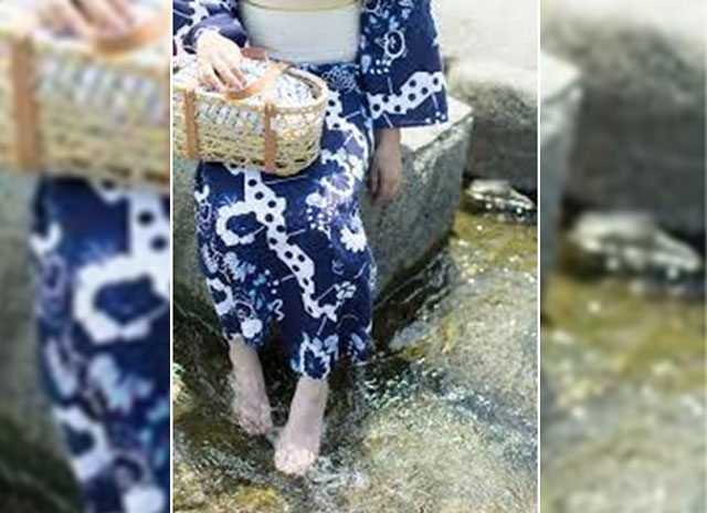 浴衣の作法