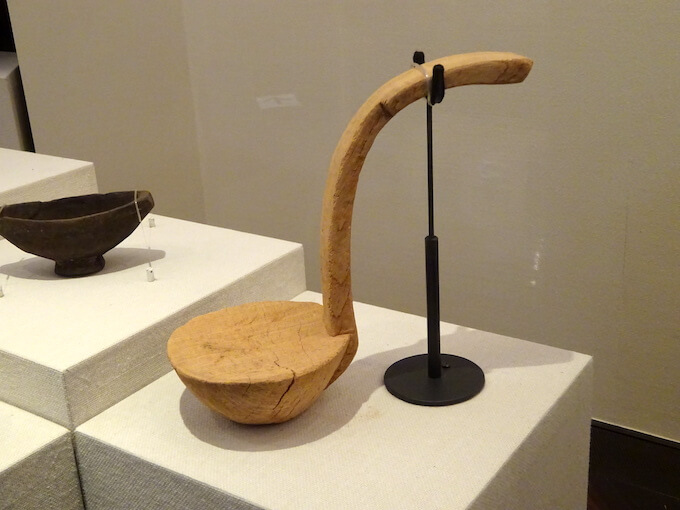 唐古・鍵考古学ミュージアムの展示品