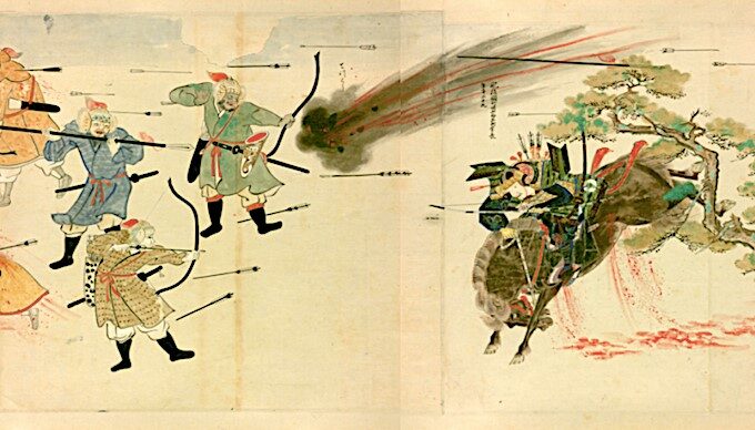 【城の歴史15】御家人と元軍の戦い方の違い